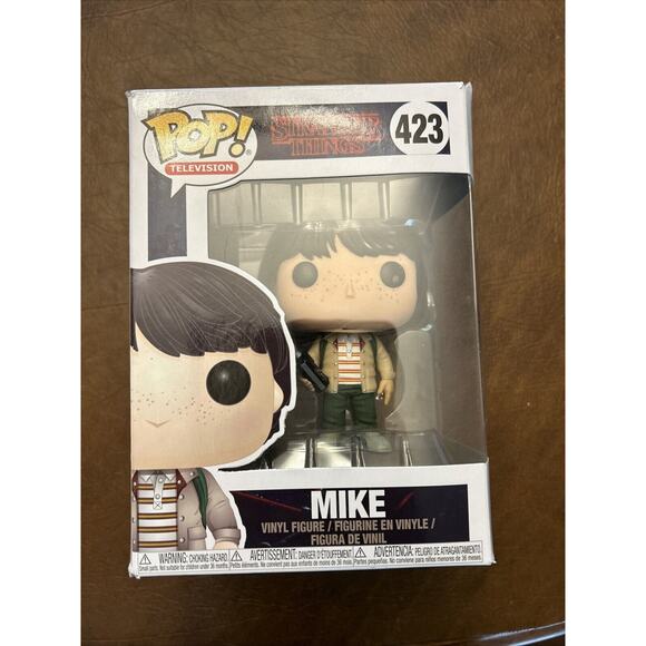 Funko Pop! Vinyl: Stranger Things - Mike Wheeler w/ Walkie Talkie #423 - Picture 1 of 4